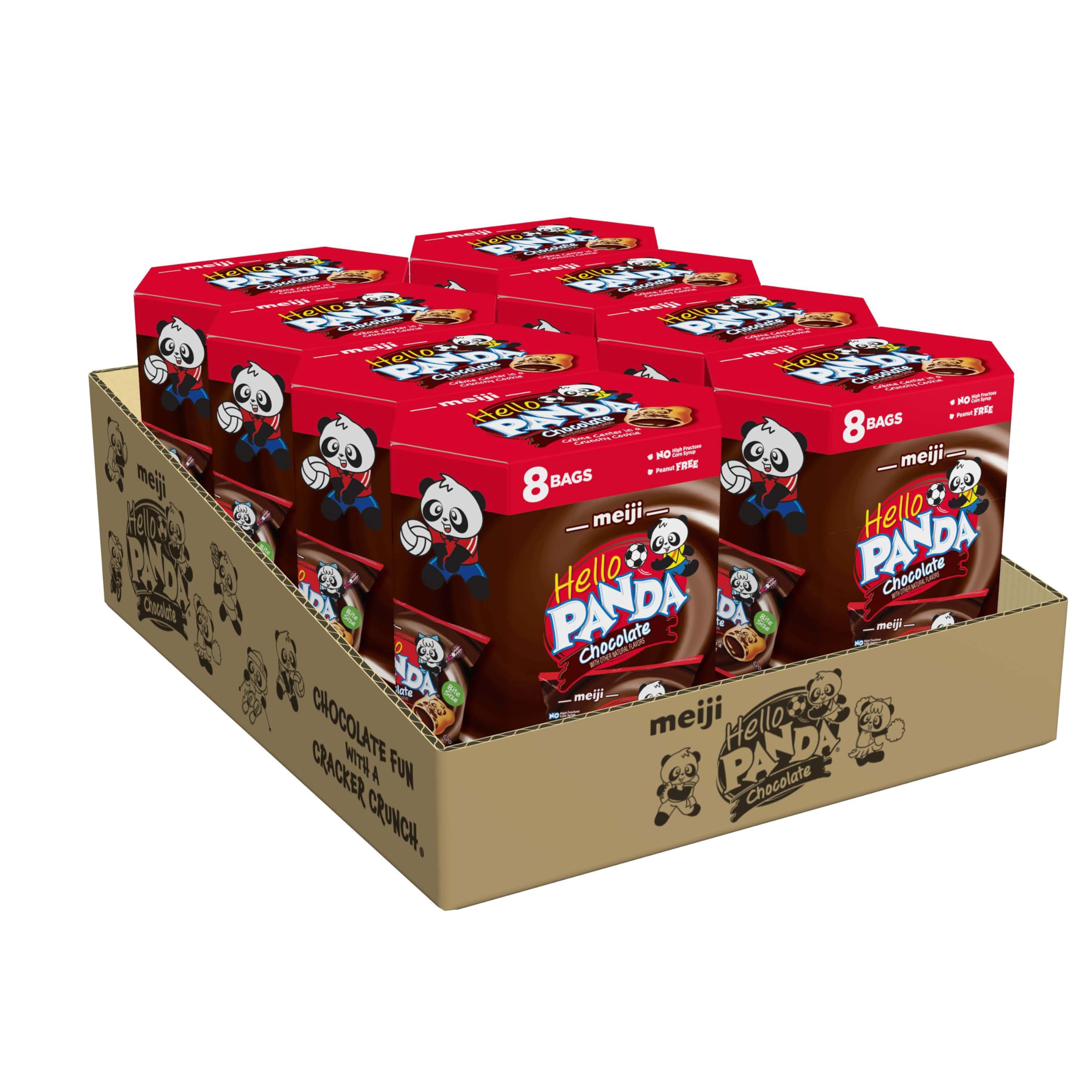 Amazon.com: Meiji Cookies, Chocolate Crème Filled - 6 oz, Pack of